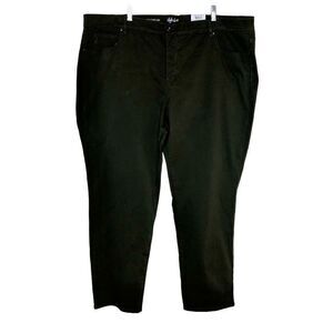 Style & Co. Deep Moss Straight Leg Pants